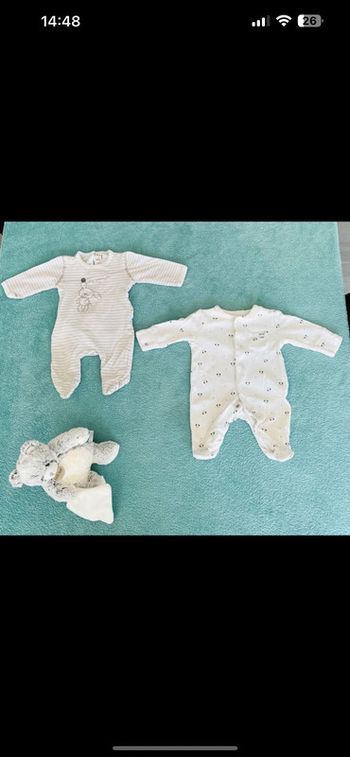 2 pyjama 1mois