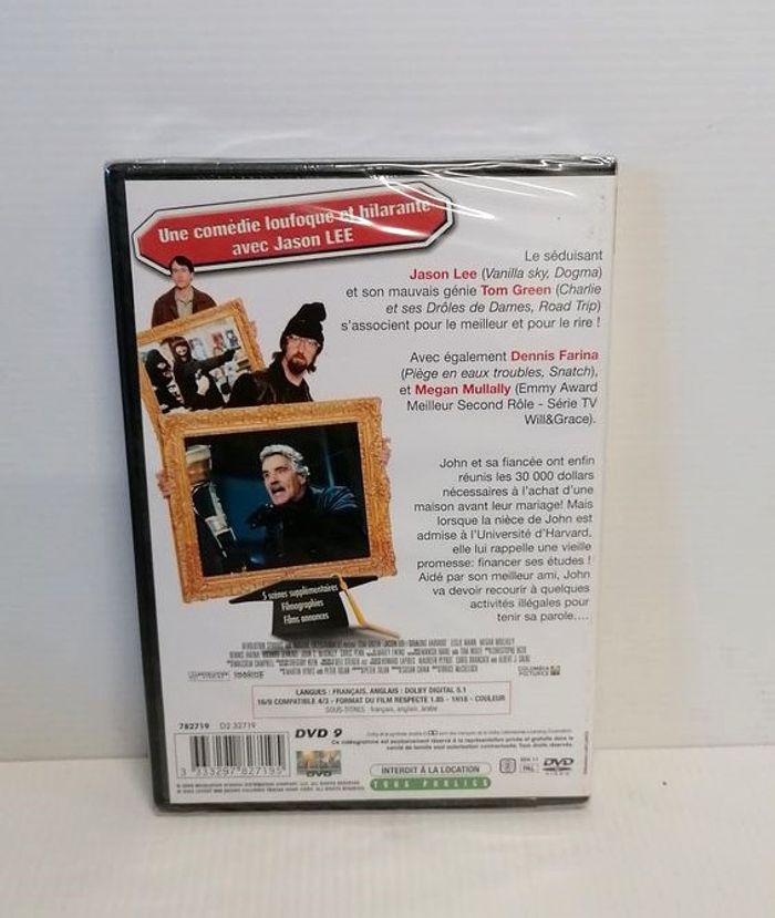 Dvd STEALING HARVARD  - Tom Green / Jason Lee / Megan Mullally / Dennis Farina (Neuf sous blister) - photo numéro 2