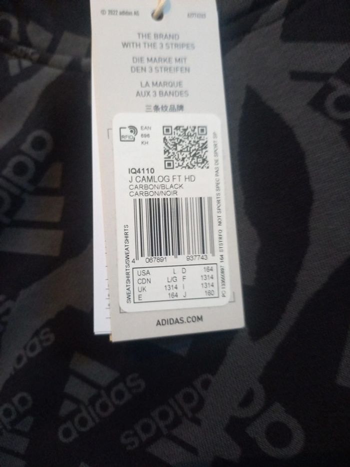 Neuf marque Adidas taille 13 14 an - photo numéro 3