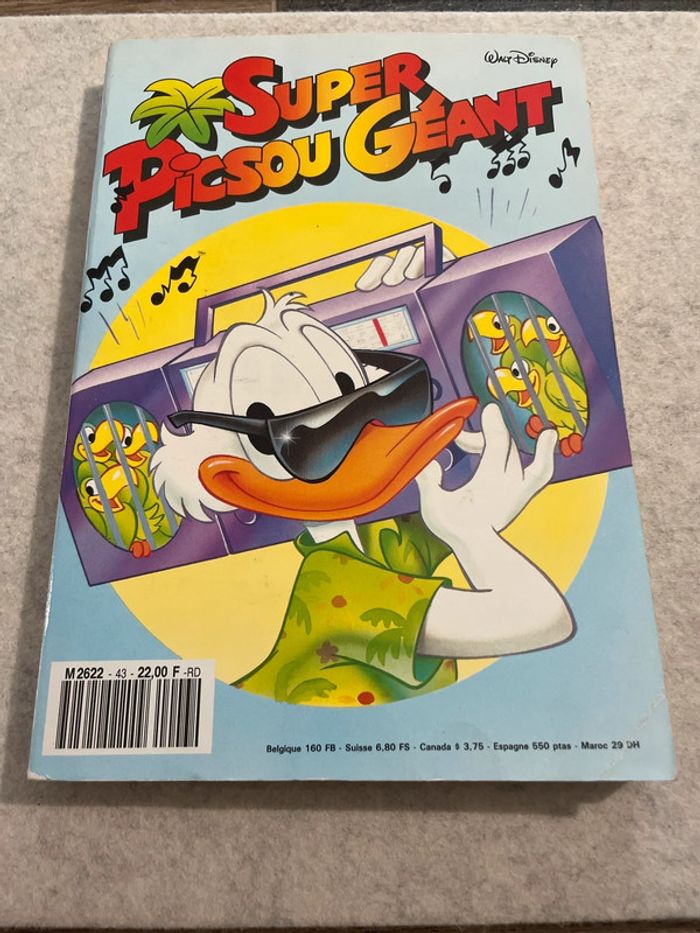 Super Picsou Géant Tome 43 - Août 1991