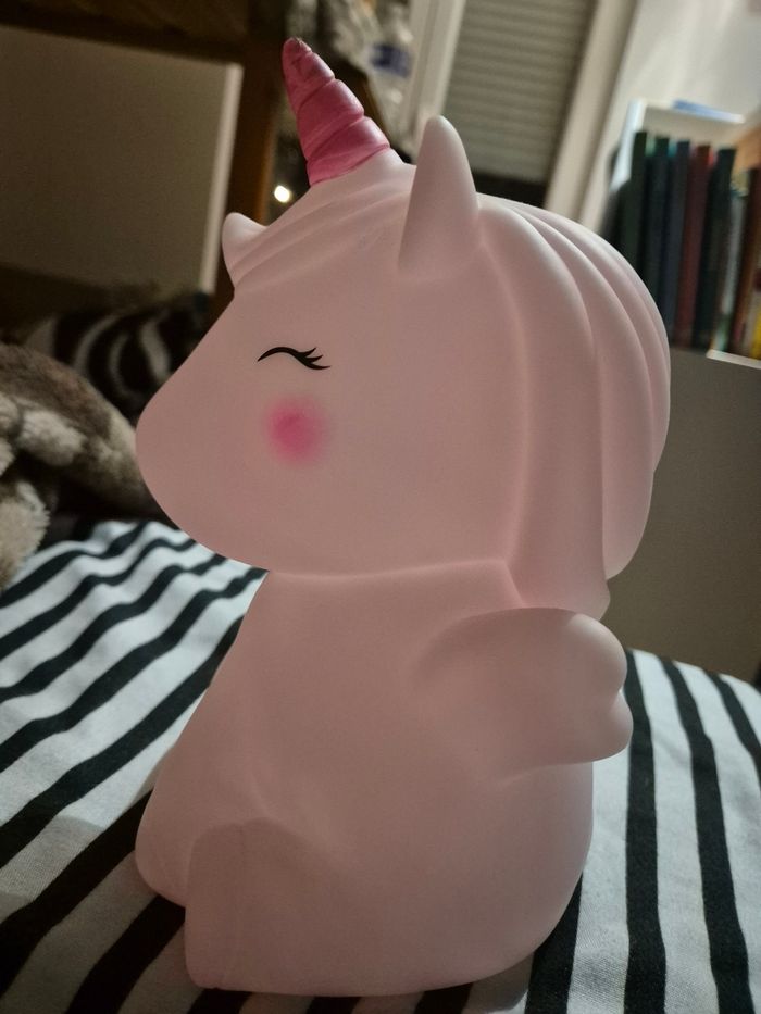Lampe licorne - photo numéro 2