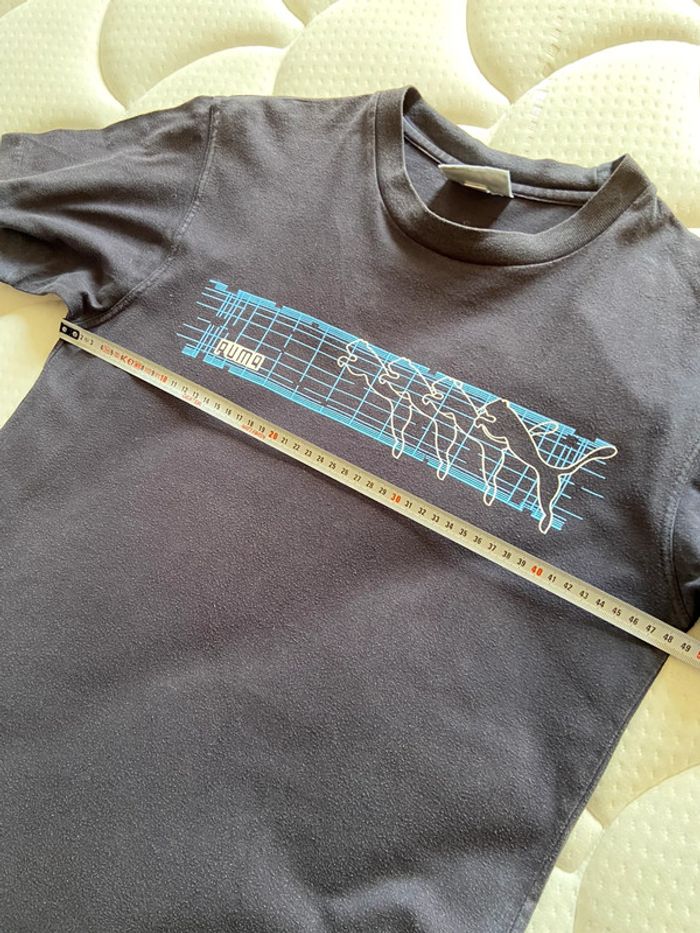 Tee-shirt Puma bleu marine taille M - photo numéro 7