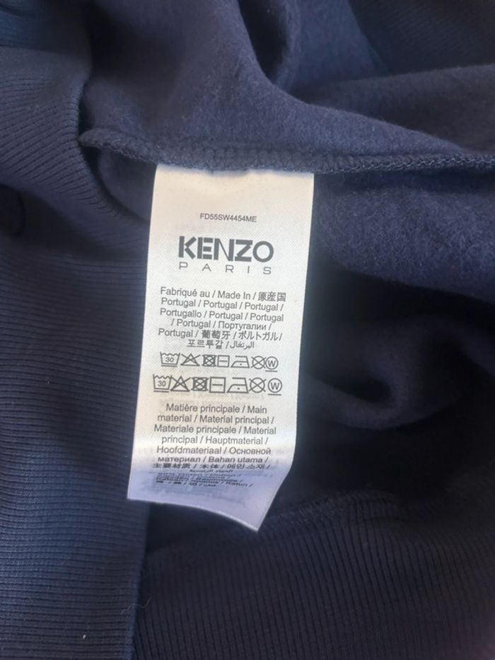Sweat Kenzo taille M bleu « fleur » - photo numéro 10