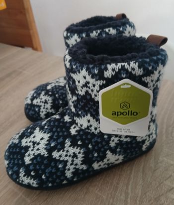 Chaussons boots fourrés