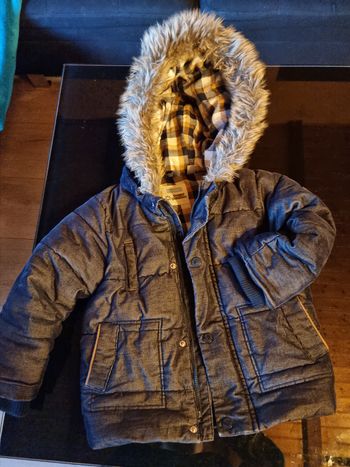 Manteau chaud 3 ans