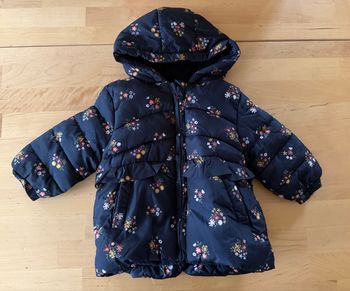 Doudoune matelassé bleu marine GEMO 12 mois