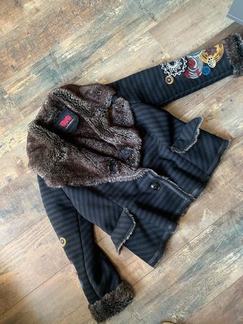 Veste fourrée vintage