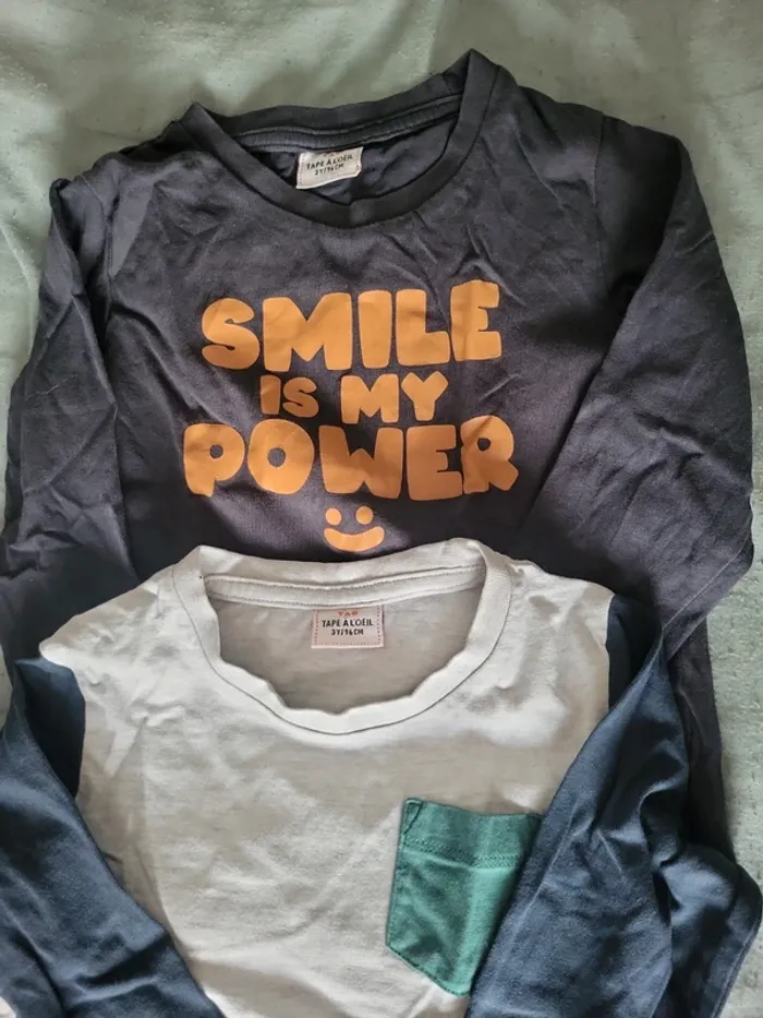 Lot Tee-shirt manche longue - photo numéro 2