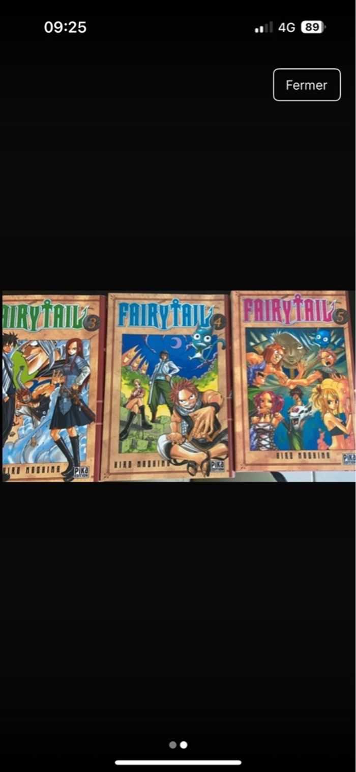 Manga Fairy Tail - photo numéro 2