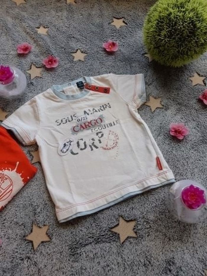 T-shirt terre de marin 12 mois