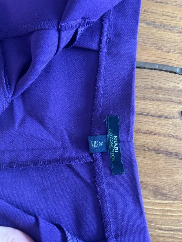 Pantalon violet - photo numéro 4