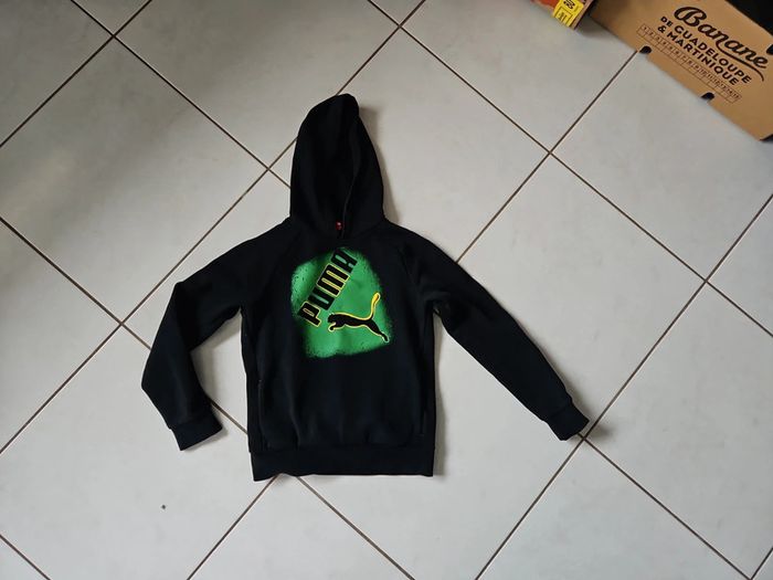Sweat à capuche garçon Puma 12 ans U35 - photo numéro 2