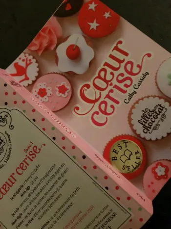 Livre coeur de cerise