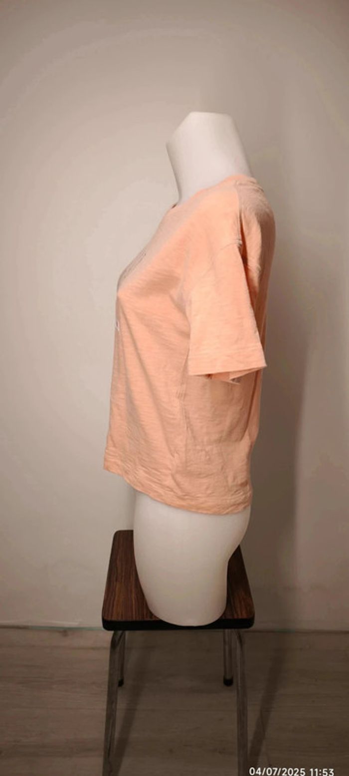 T-shirt Gap Fille Taille XXL 160CM Rose pale - photo numéro 3