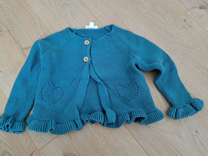 Gilet bleu du pareil au même
