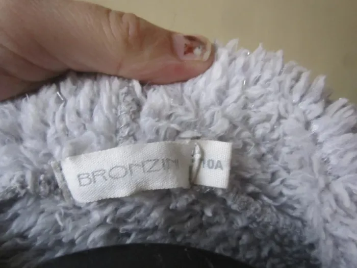 Veste grise paillettée avec capuche taille 10 ans - Fille - Bronzini - photo numéro 6
