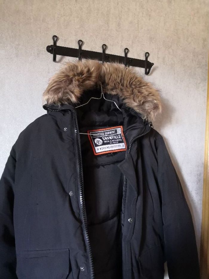 parka à capuche