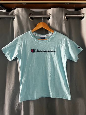 T-shirt bleu Champion taille S