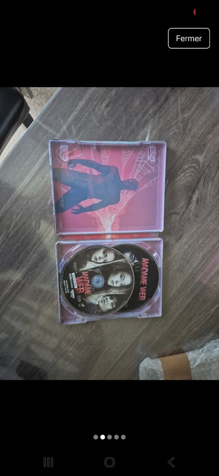 Steelbook madame web - photo numéro 2