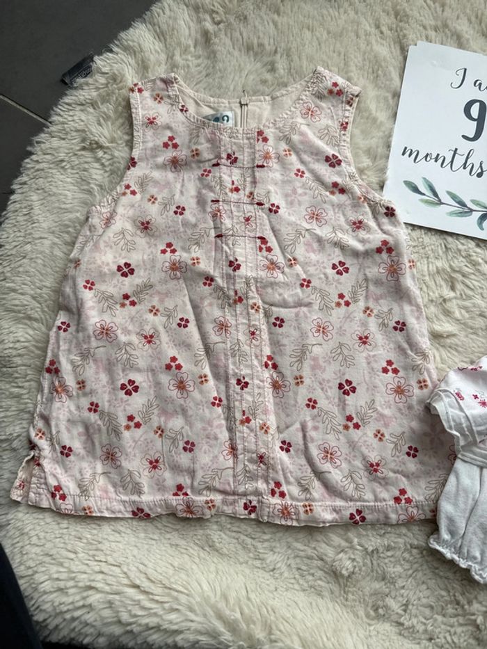 Robe Combi short kitchoun et robe la redoute 9 mois - photo numéro 2