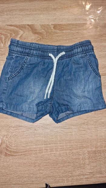 Short en jeans 18 mois