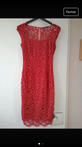 Robe à Dentelles Rose