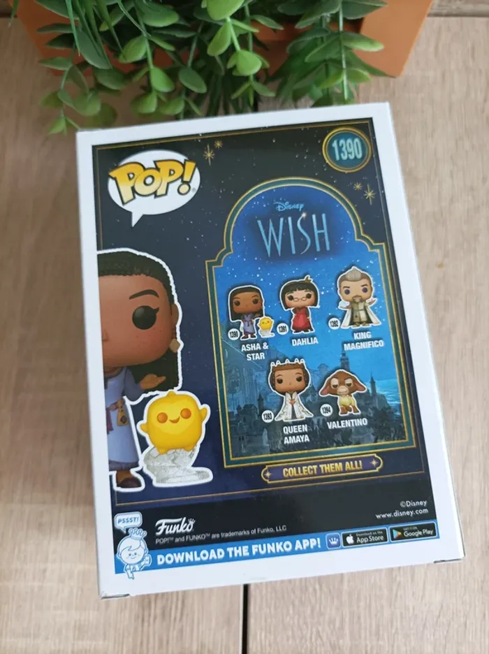Figurine Asha With Star Funko Pop Disney Wish - photo numéro 3
