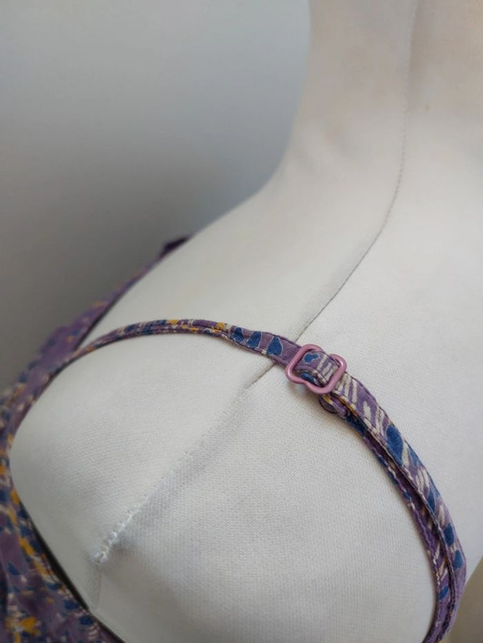 Tunique légère et fluide en coton avec bretelles ajustables taille M - photo numéro 5