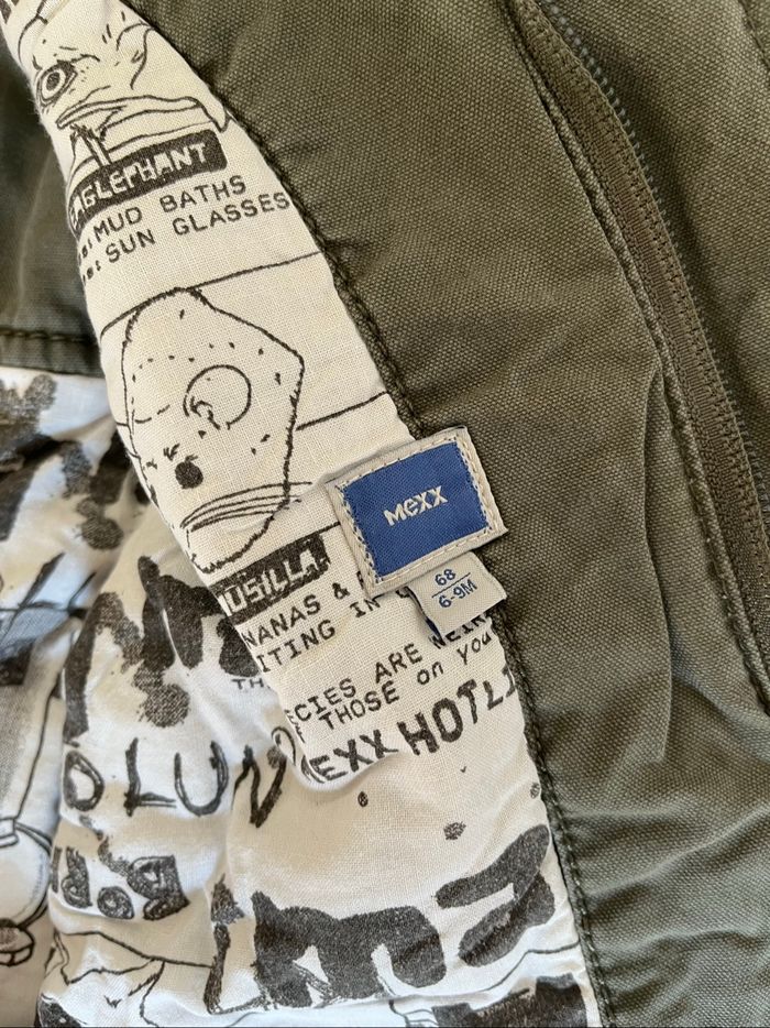 Manteau doublé  hiver 6-9mois garçon Mexx - photo numéro 3