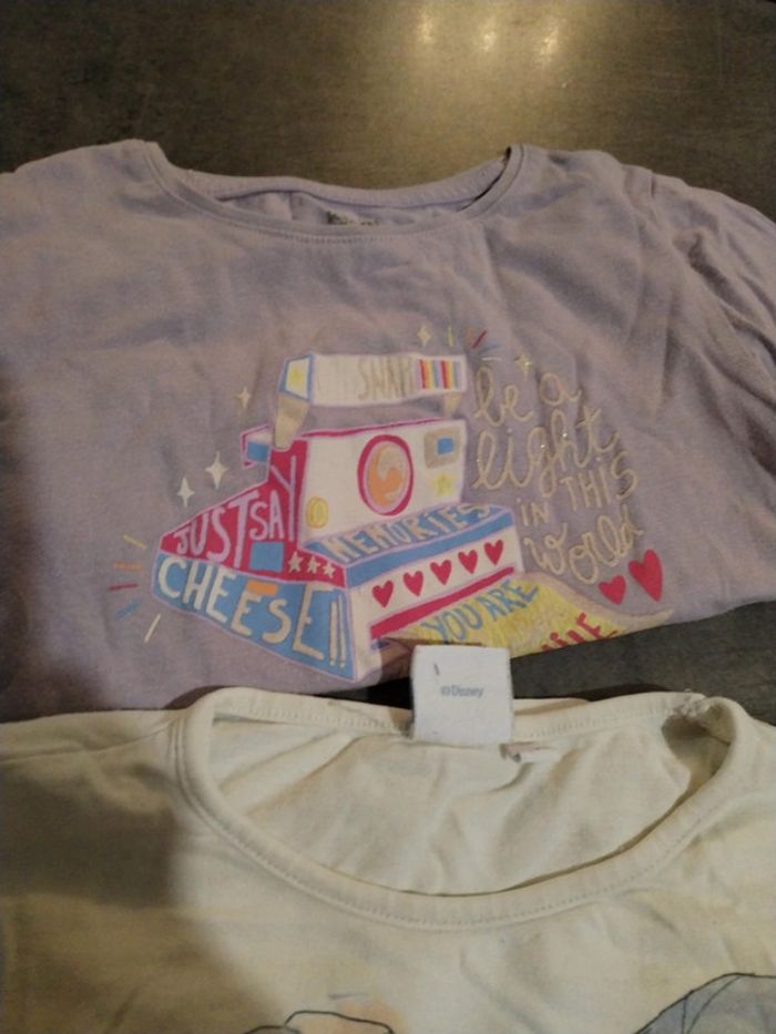 Lot de 2 t-shirts manches longues 4 ans - photo numéro 2