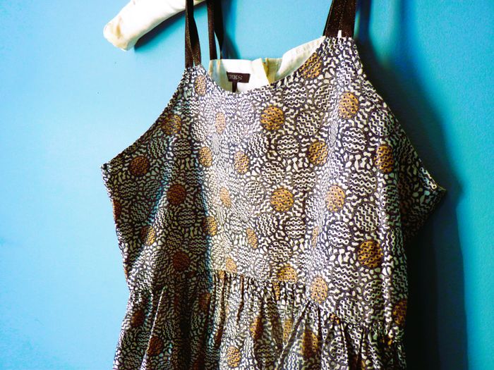 Robe à bretelles Fille IKKS 12 ans imprimée été TBE