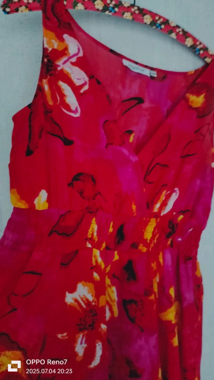 Longue robe rouge chic - photo numéro 4