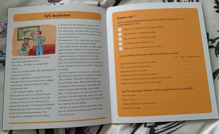 Compréhension à la lecture - Lecteurs débutants - Cahier d'exercices - photo numéro 2