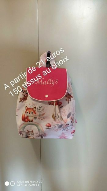Sac personnalisé neuf