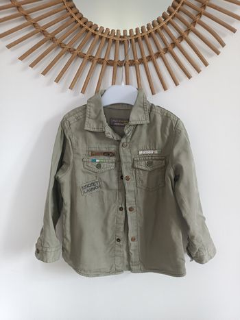 Chemise kaki orchestra 3ans