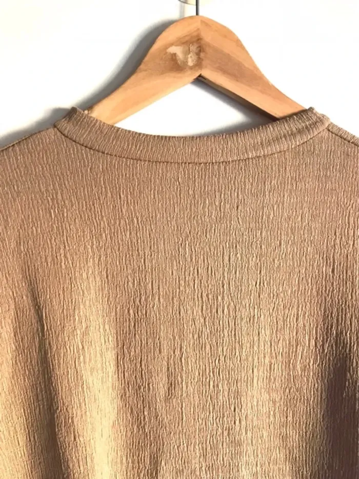 Crop top taille 36 marron clair neuf sans étiquette - photo numéro 7