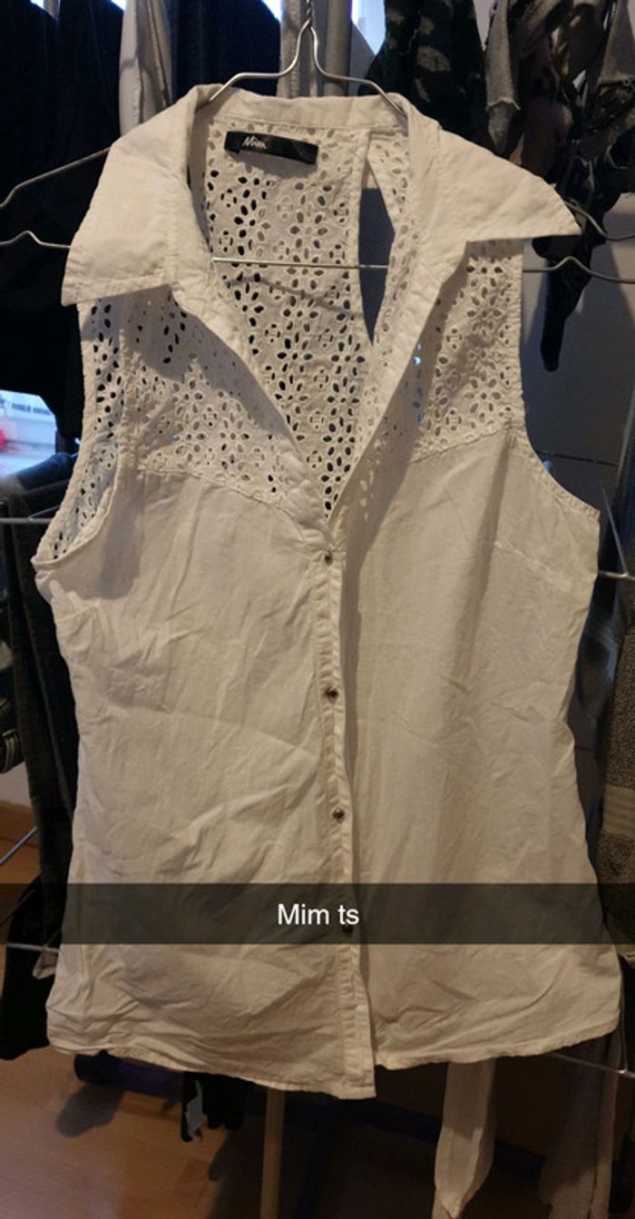 Chemisier sans manches