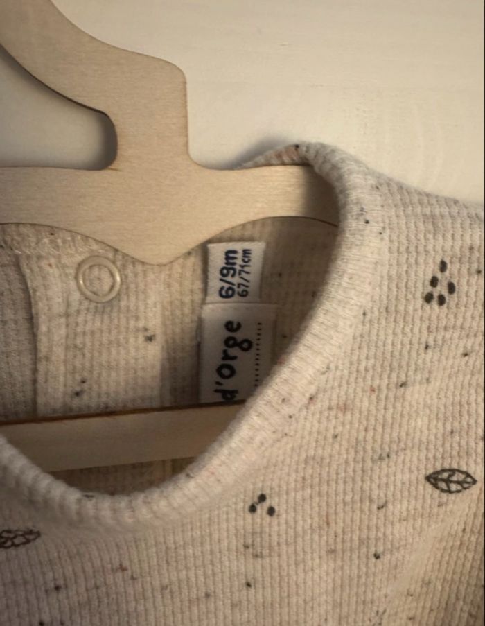 Ensemble évolutif 6/9 mois neuf - photo numéro 4