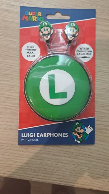 Ecouteur luigi 