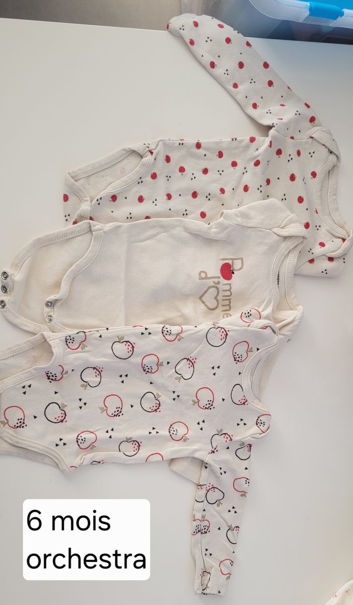 Lot de 11 bodys manches longues - photo numéro 3