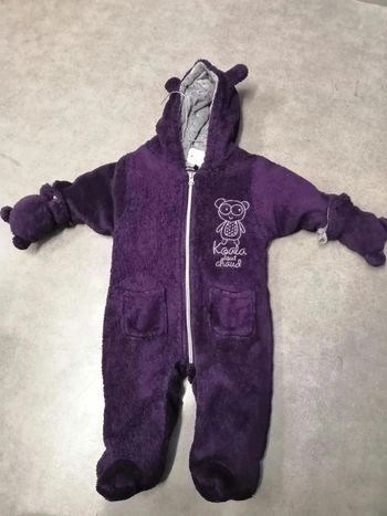 combinaison combipilote fille 3 mois