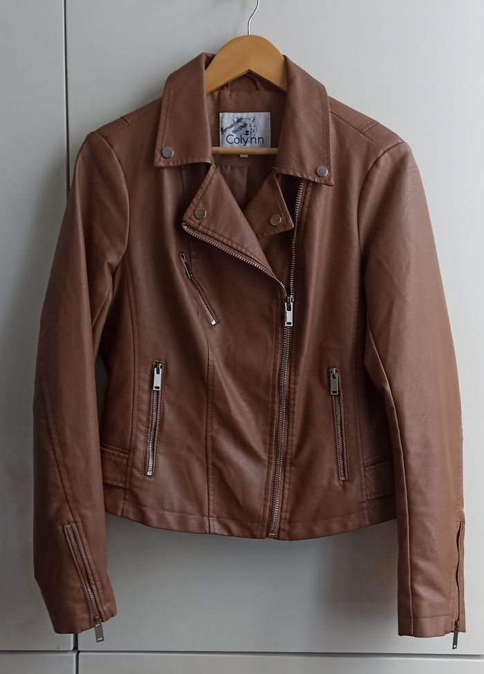 Veste similicuir COLYNN taille L