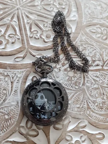 Montre gousset Tim Burton