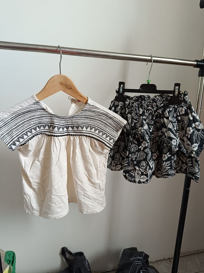 Ensemble jupe tee-shirt