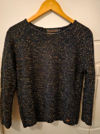 Pull bleu marine freeman