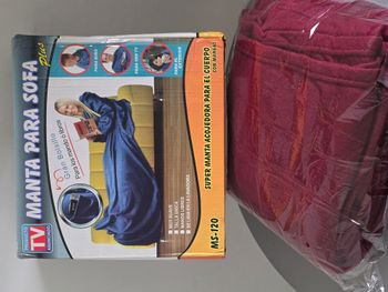 📌 Plaid polaire / Couverture à manches - Neuf