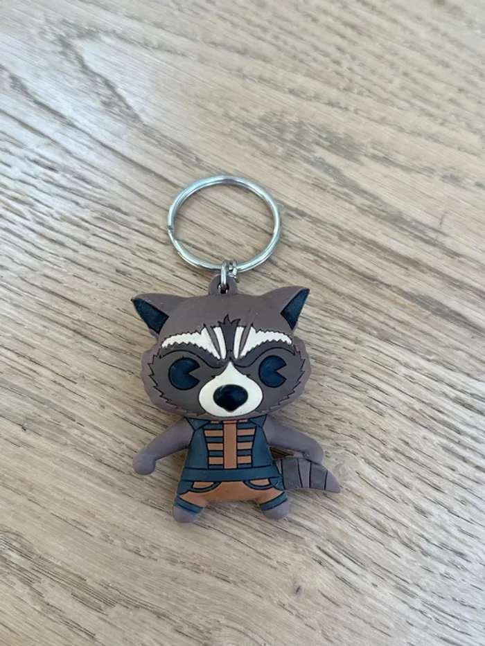 Porte clé rocket raccoon