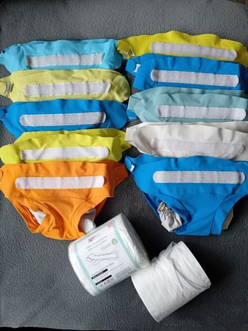 Lot couches lavables Hamac taille L