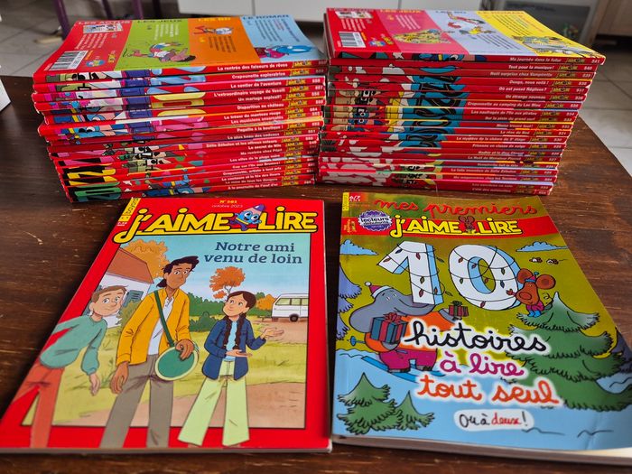 Lot 40 j'aime lire n°522 a 561 + 1 mes premiers j'aime lire