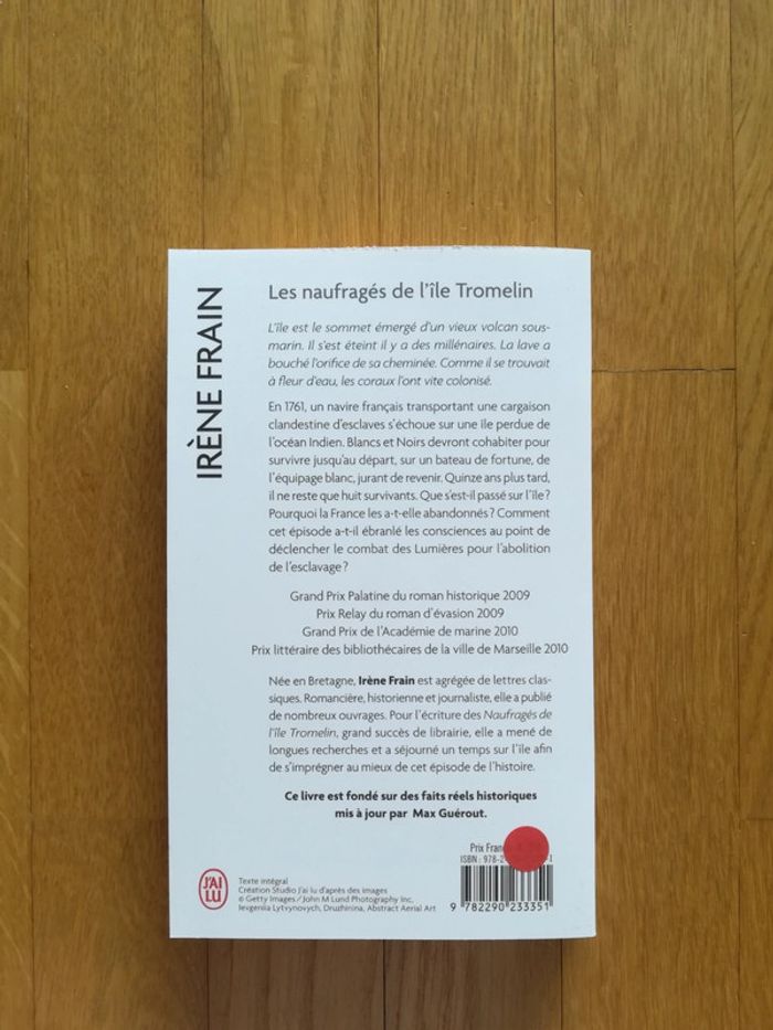 Livre NEUF "Les naufragés de l'île de Tromelin"-V92B - photo numéro 2